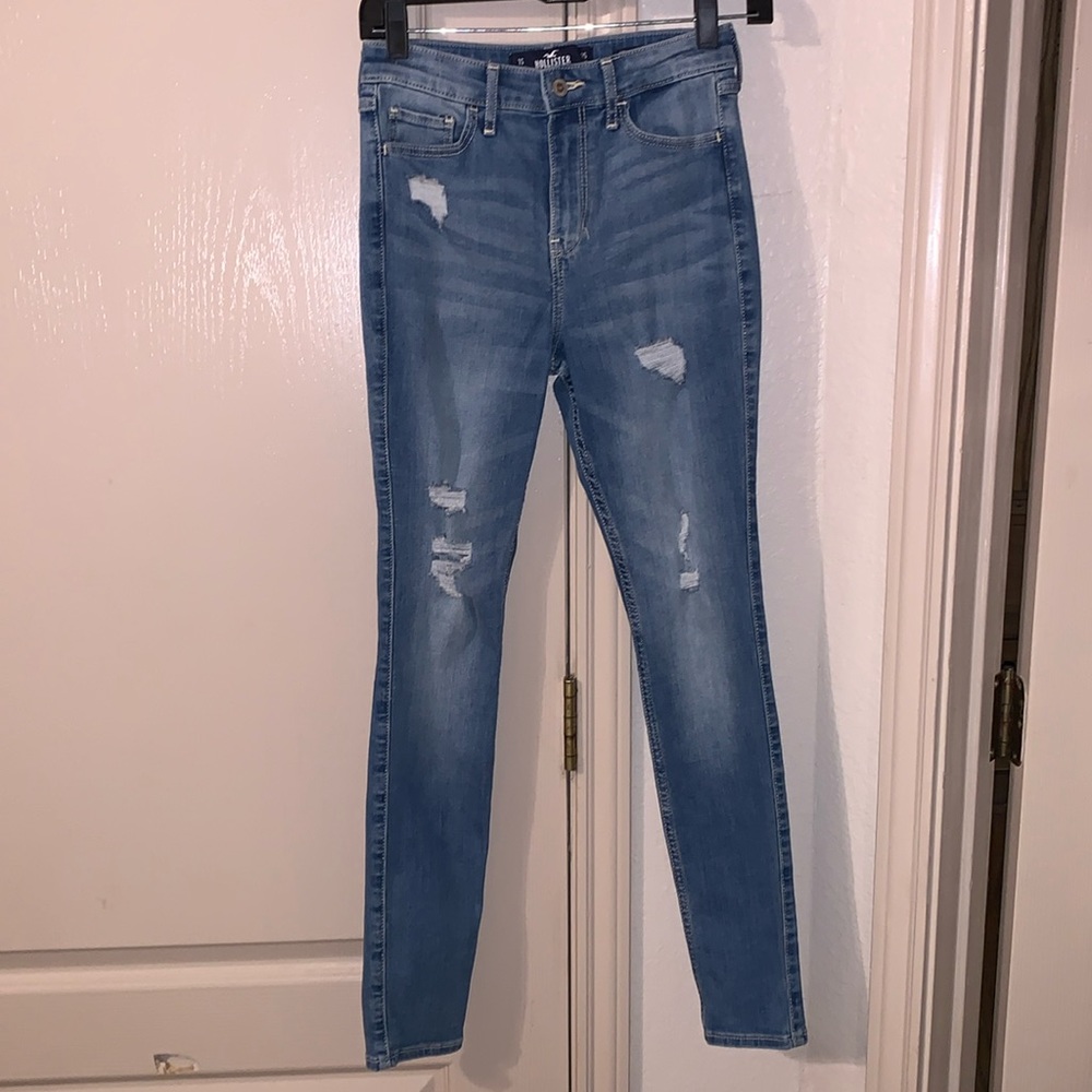 Hollister distressed jeans